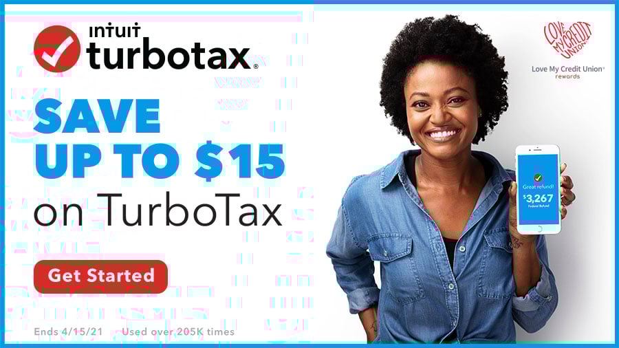 Save up to $15 on TurboTax!