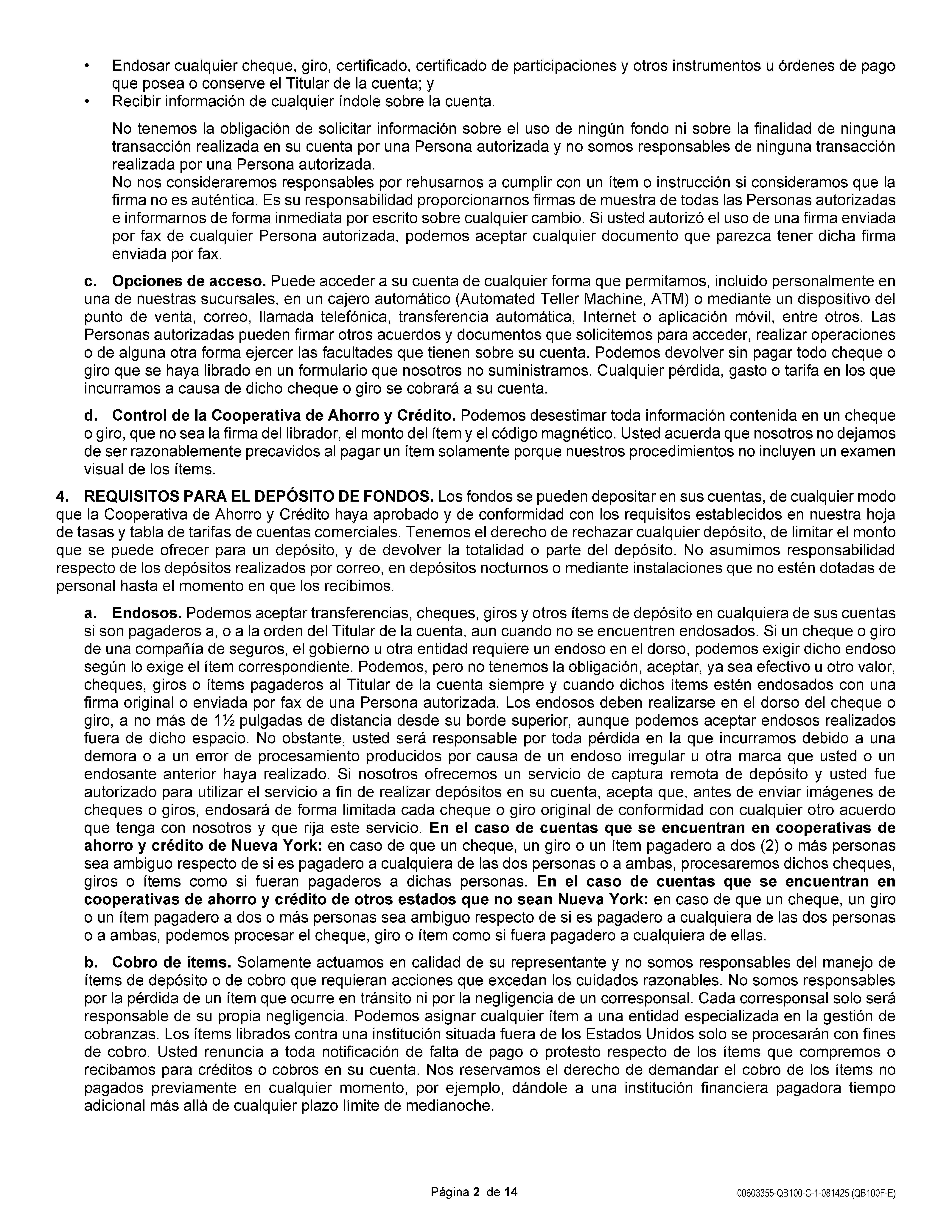 Business Membership and Account Agreement - Spanish (1)_Page_02