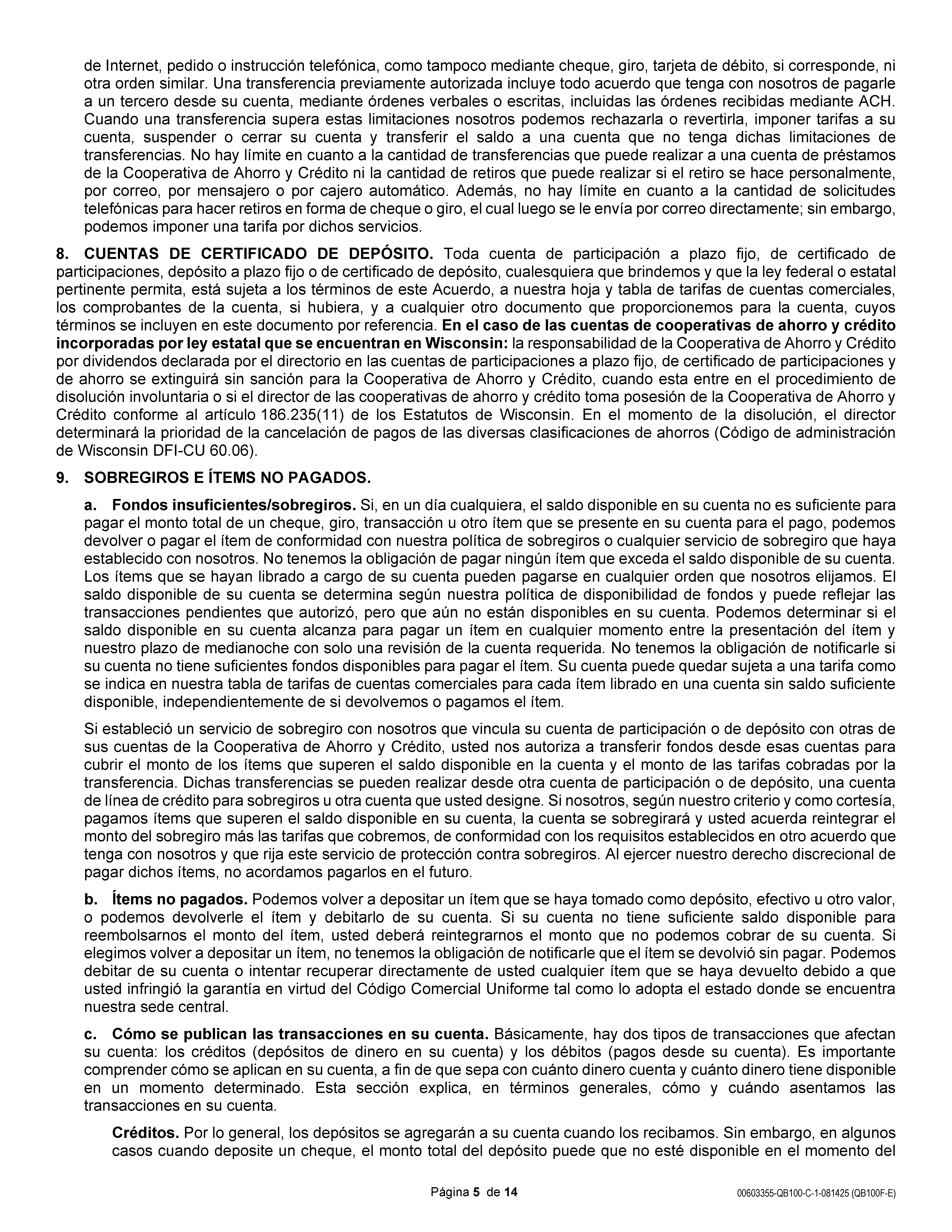 Business Membership and Account Agreement - Spanish (1)_Page_05