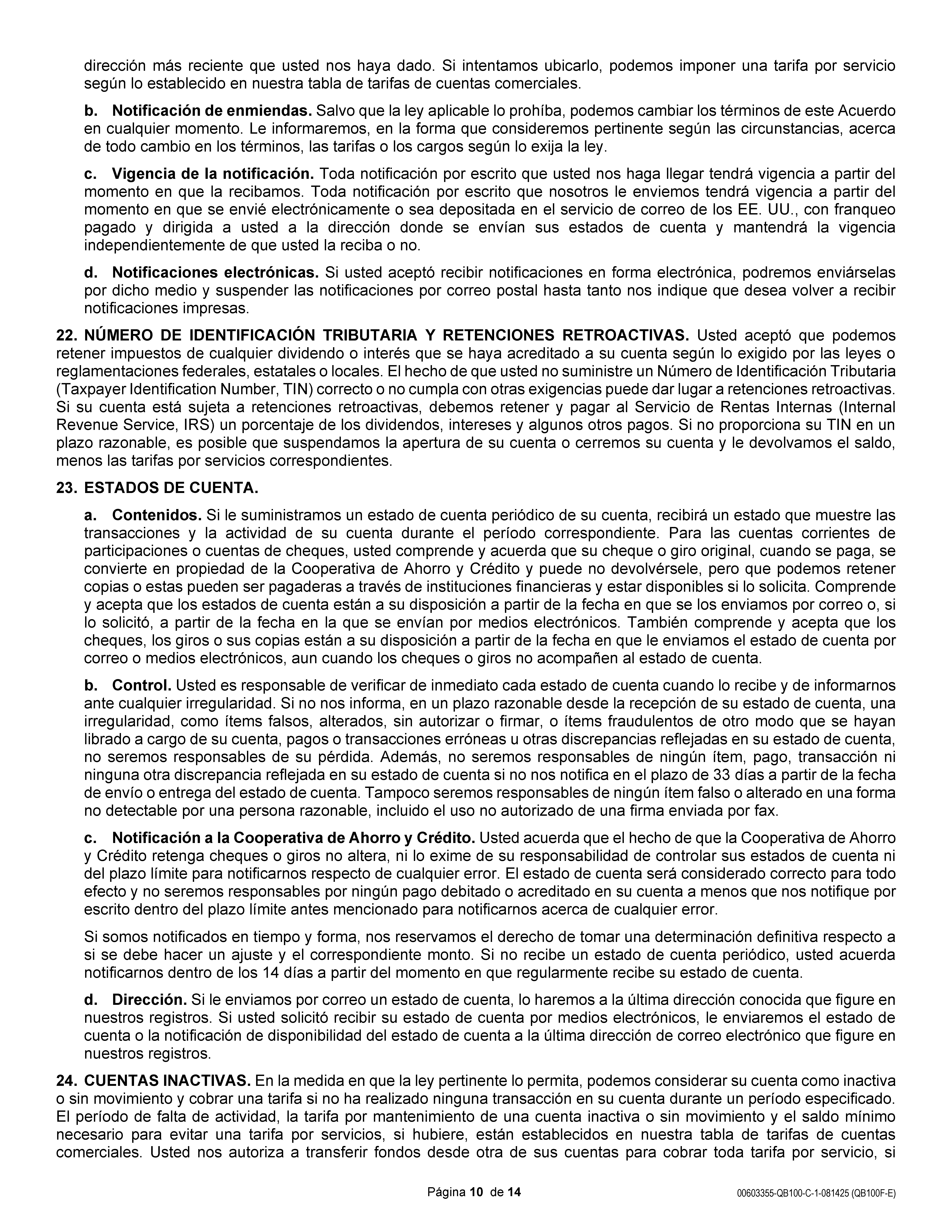 Business Membership and Account Agreement - Spanish (1)_Page_10