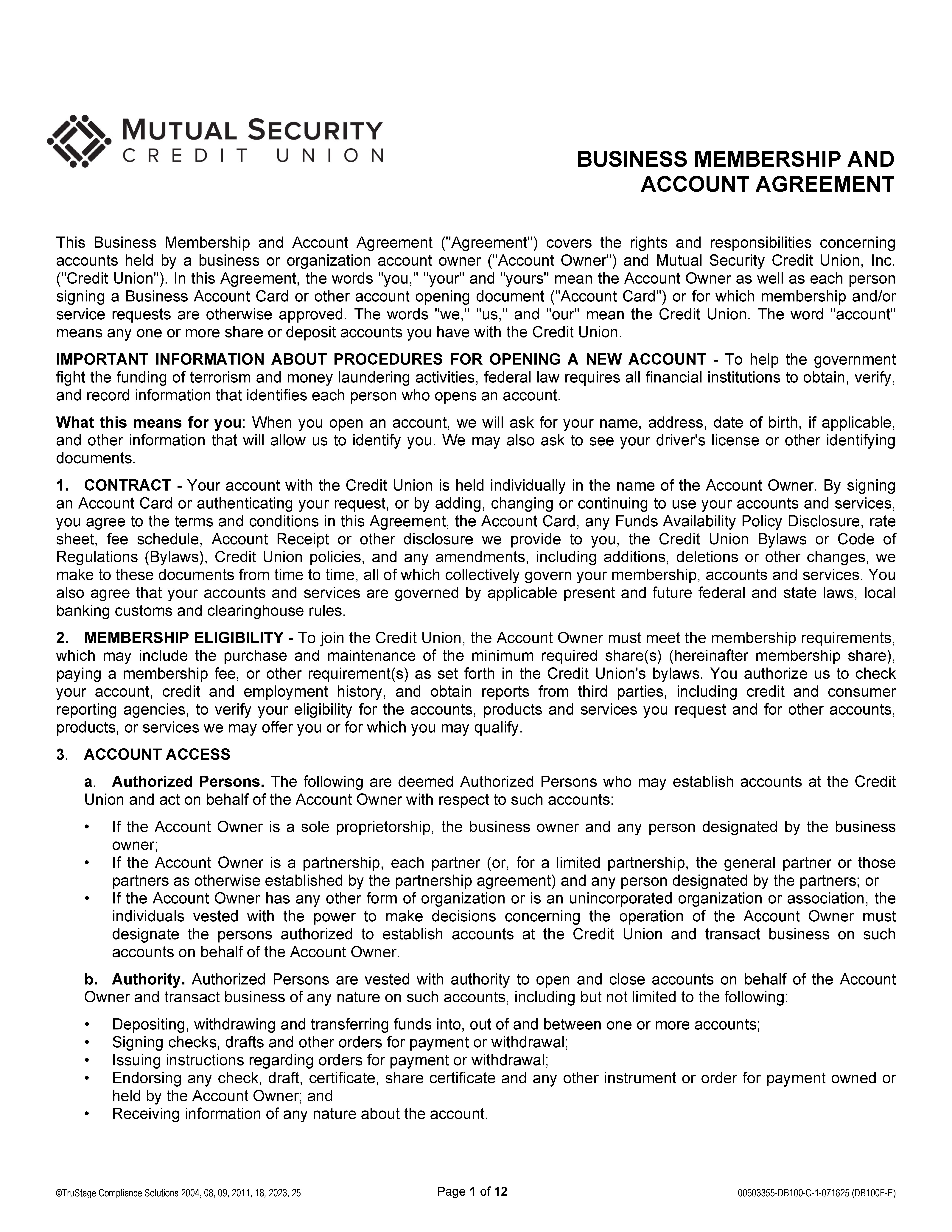 Business Membership and Account Agreement_Page_01