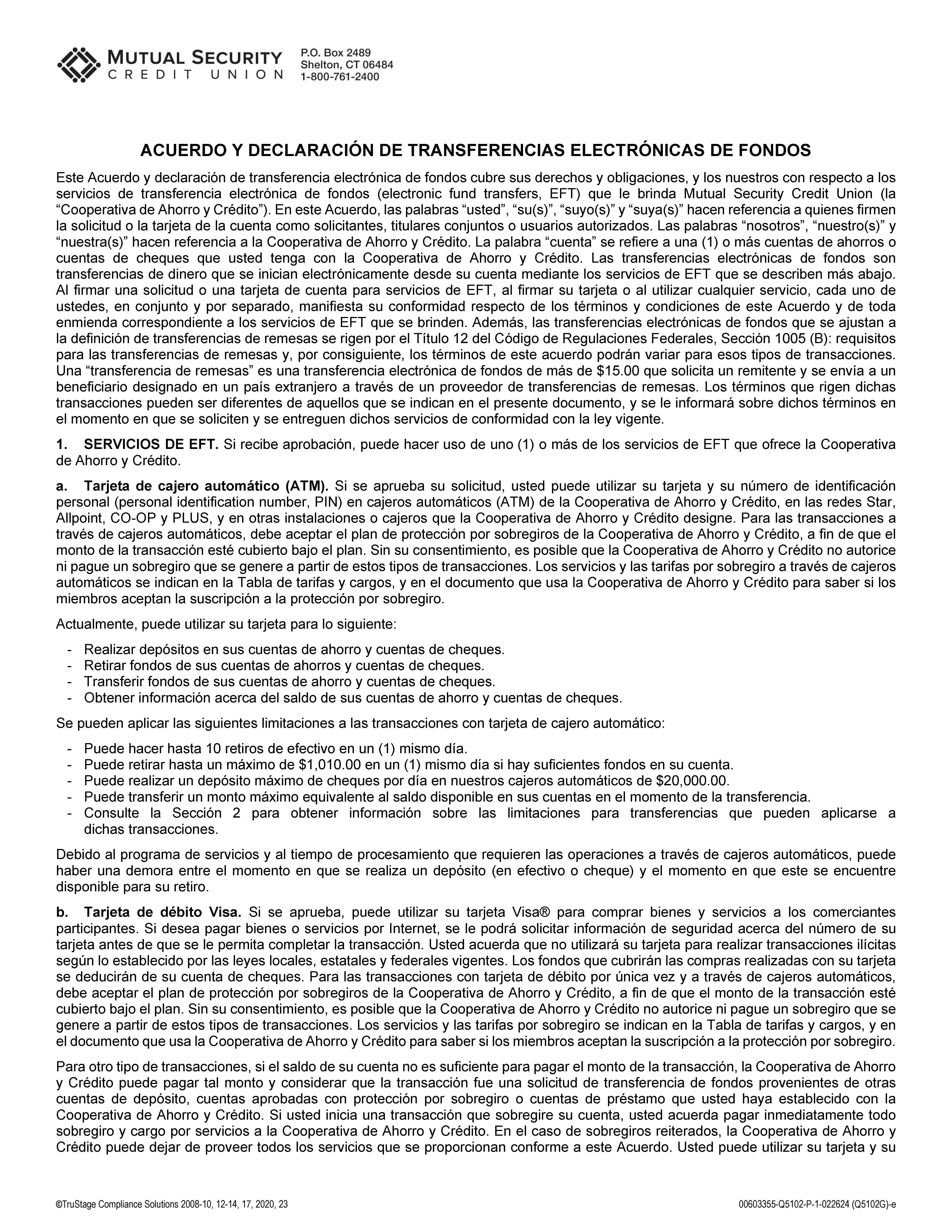EFT Disclosure - Spanish_Page_1