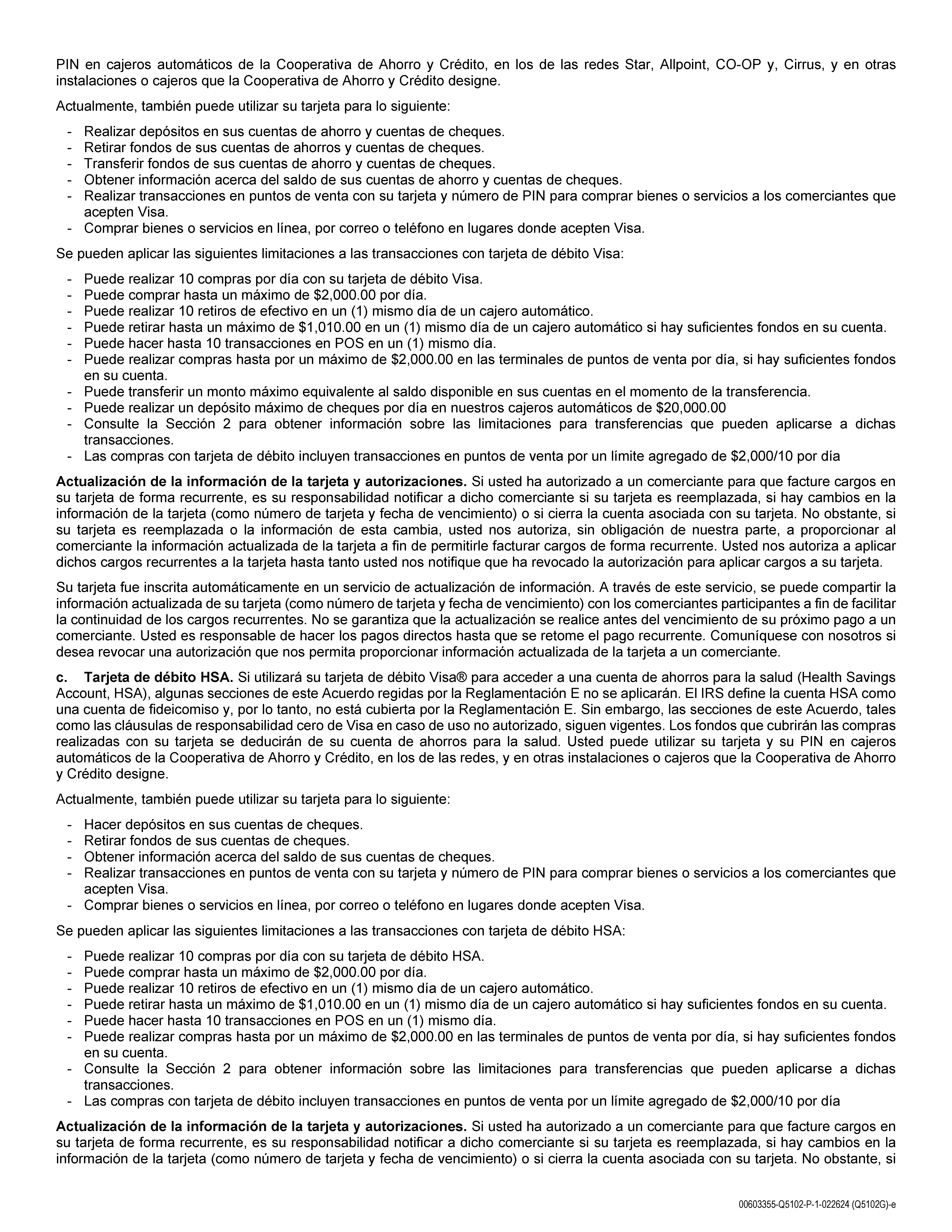 EFT Disclosure - Spanish_Page_2