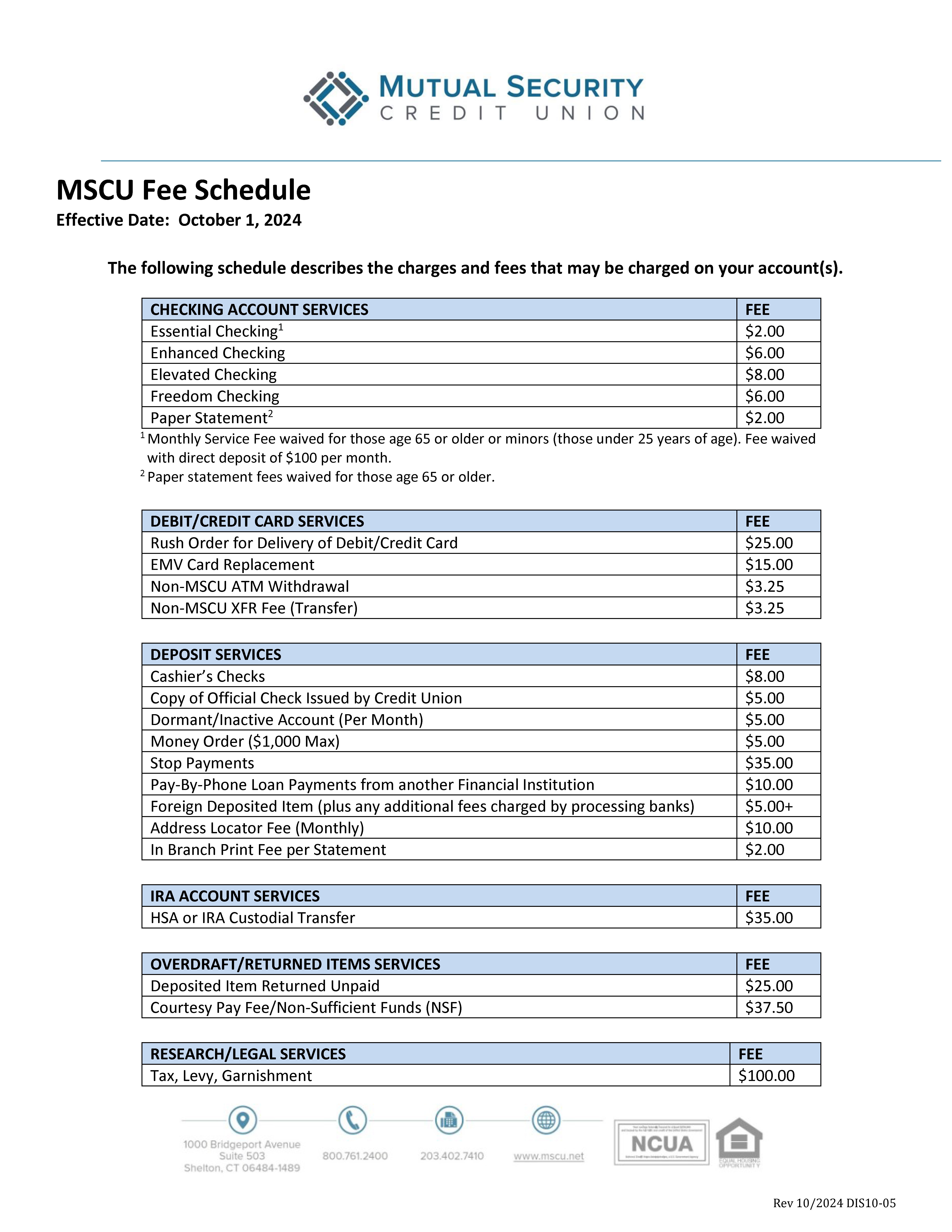 MSCU Fee Schedule - October 1 2024 (1)_Page_1