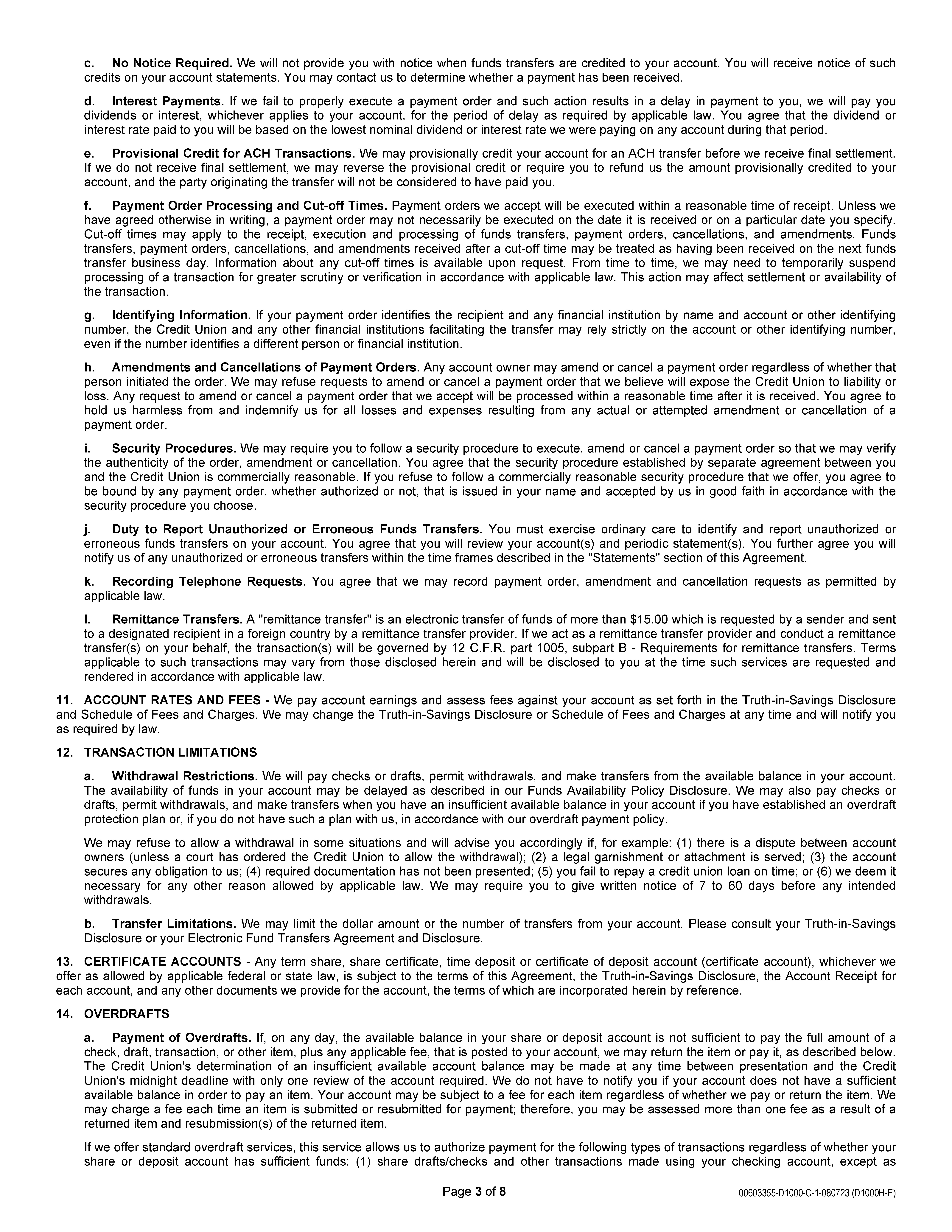 Membership and Account Agreement - March 2024_Page_3