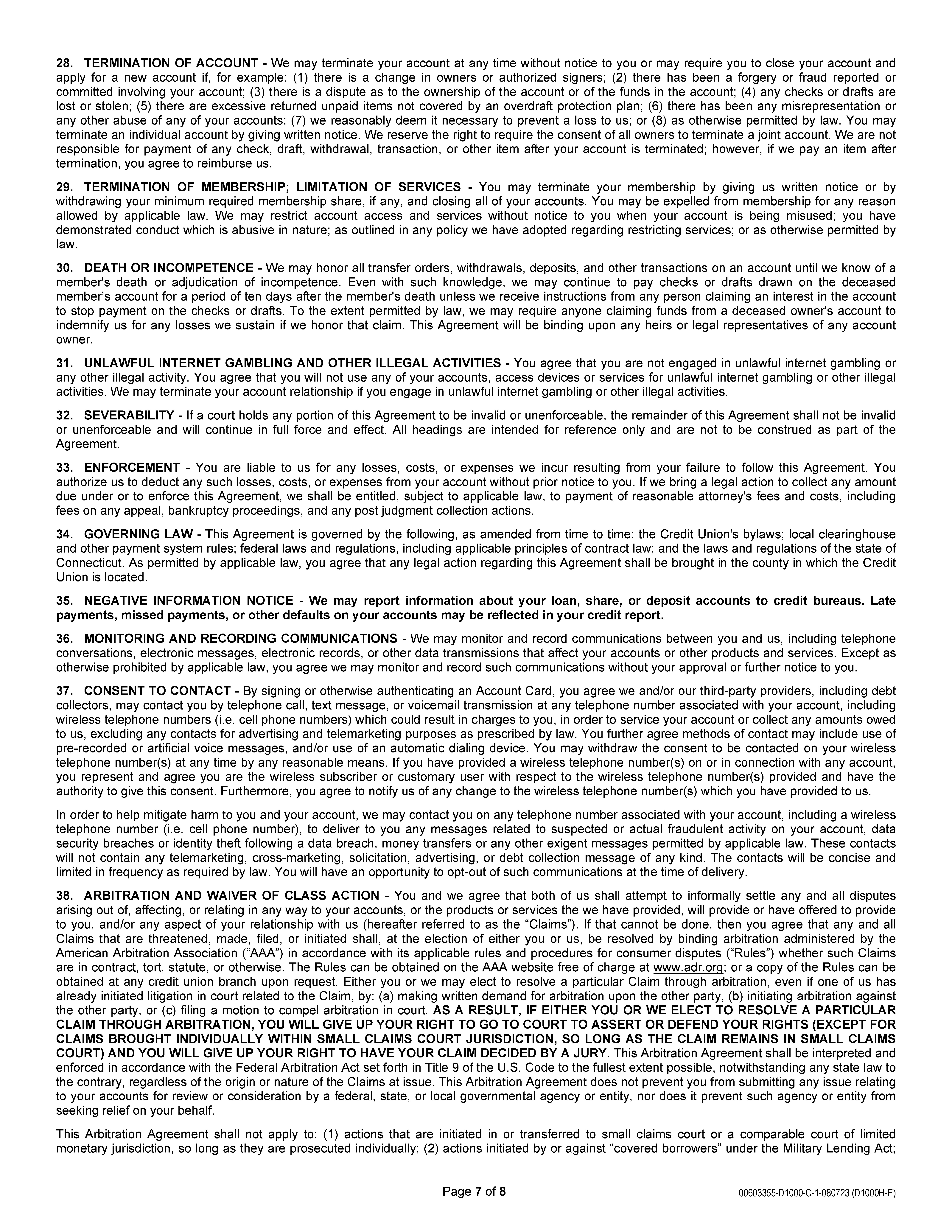 Membership and Account Agreement - March 2024_Page_7