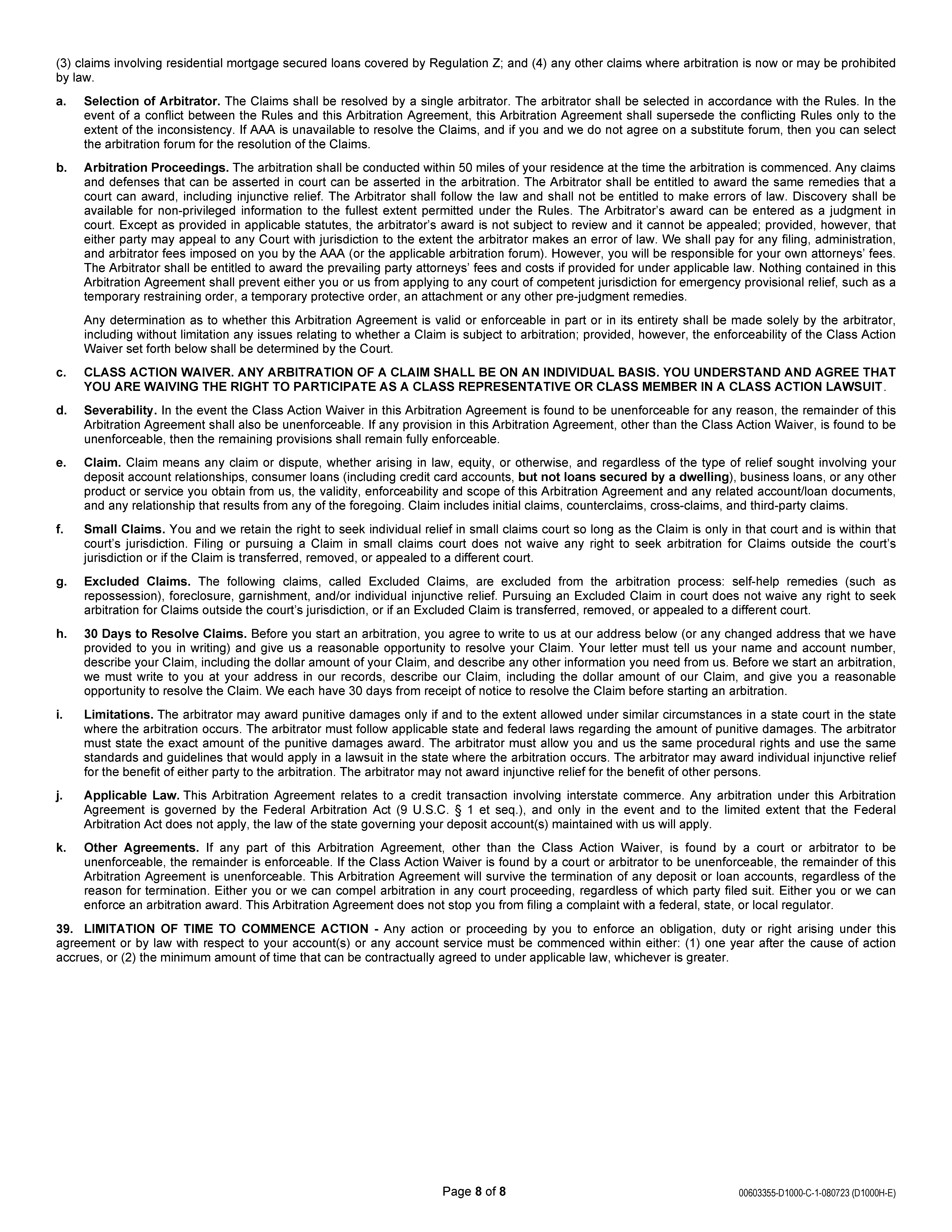 Membership and Account Agreement - March 2024_Page_8