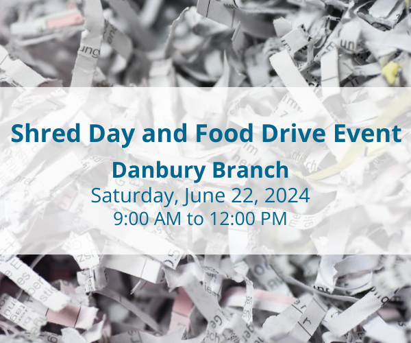 Shred Day and Food Drive Event